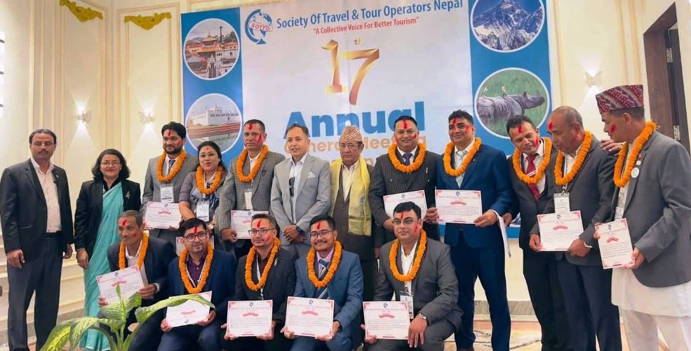 मान बहादुर शाहीको नेतृत्वमा पर्यटन संस्था 'सोट्टो' नेपालको नयाँ कार्यसमिति सर्वसम्मत